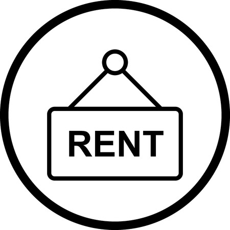Vector Rent Iconのイラスト素材