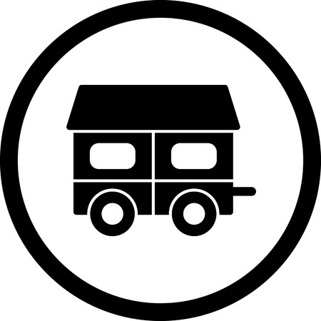 Vector Mobile House Iconのイラスト素材