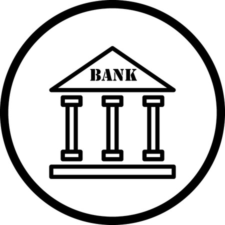 Vector Bank Iconのイラスト素材