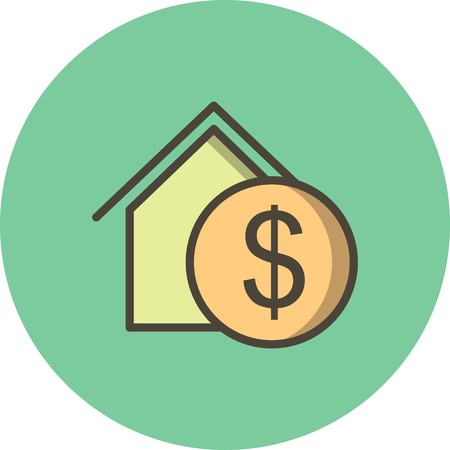 Vector Real Estate Iconのイラスト素材