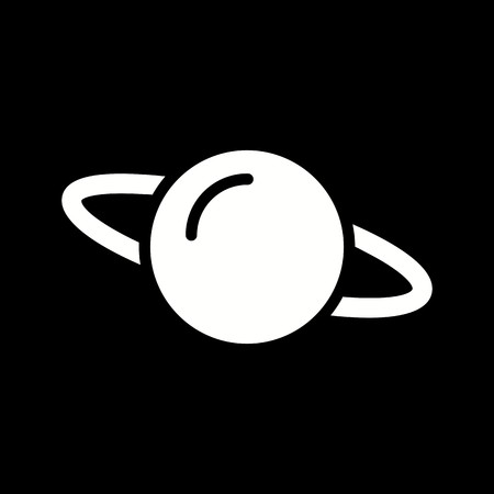 Vector Satrun Iconのイラスト素材