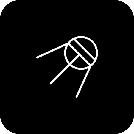 Vector Sputnik Iconのイラスト素材