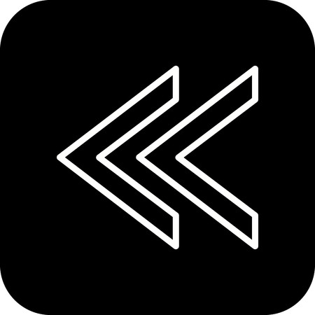 Previous Vector Iconのイラスト素材