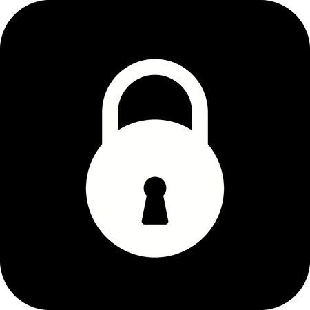 Lock Vector Iconのイラスト素材