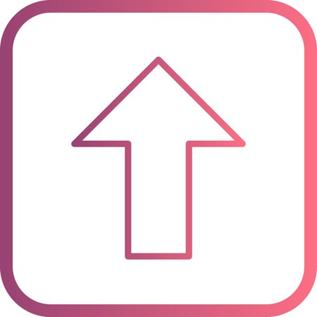 Up Vector Iconのイラスト素材