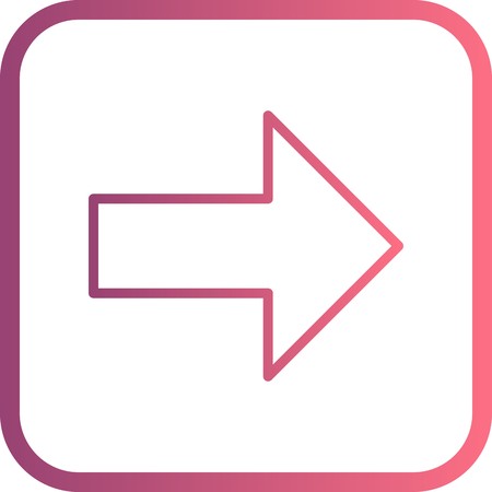 Right Vector Iconのイラスト素材