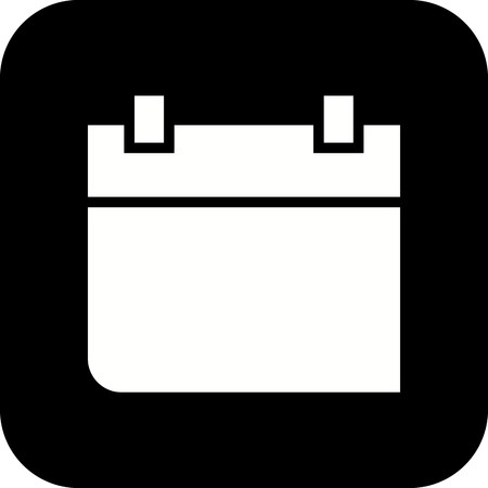Calender Vector Iconのイラスト素材