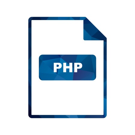 Vector PHP Iconのイラスト素材