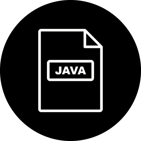 Vector JAVA Iconのイラスト素材