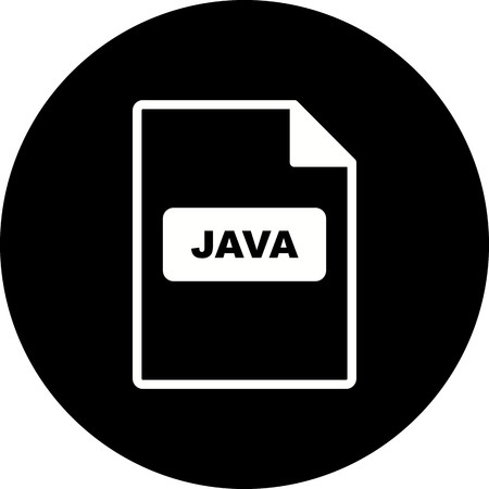 Vector JAVA Iconのイラスト素材