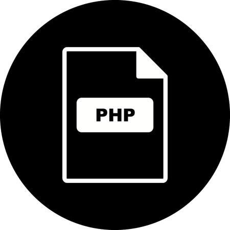 Vector PHP Iconのイラスト素材