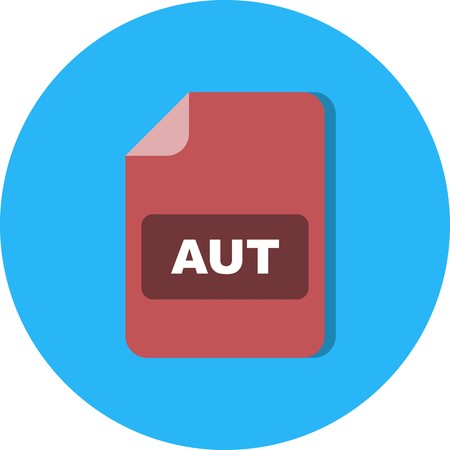 Vector AUT Iconのイラスト素材