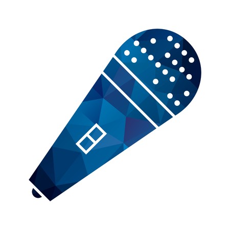 Vector Mic Iconのイラスト素材