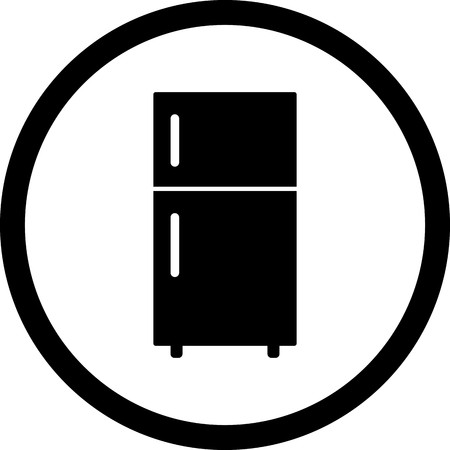Vector Fridge Iconのイラスト素材
