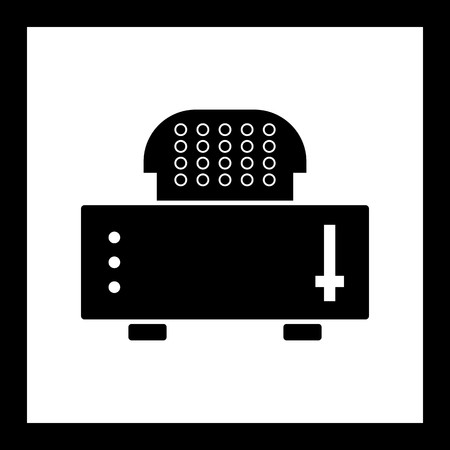 Vector Slice Toaster Iconのイラスト素材