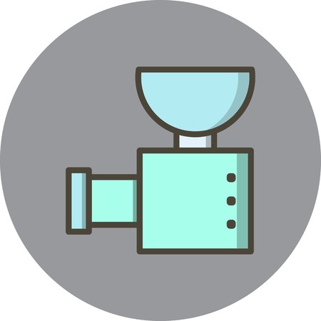 Vector Meat Grinder Iconのイラスト素材