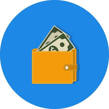 Vector Salary Iconのイラスト素材