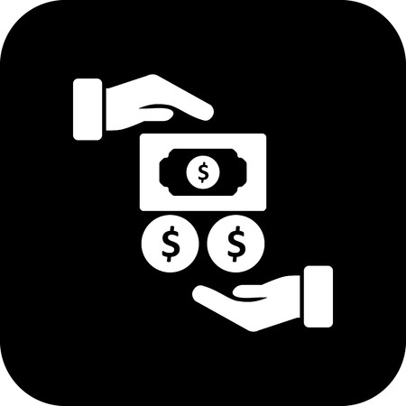 Vector Salary Iconのイラスト素材