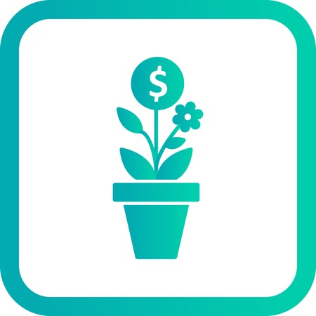Vector Business tree Iconのイラスト素材