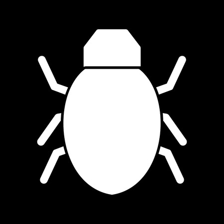 Vector Bug Iconのイラスト素材