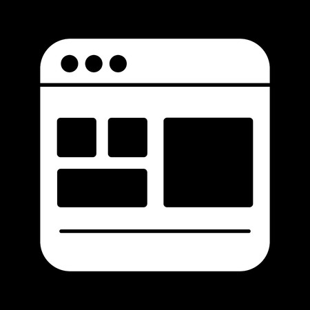 Vector Template Iconのイラスト素材