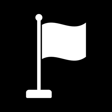 Vector Flag Iconのイラスト素材