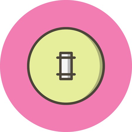 Vector Cricket Ground Iconのイラスト素材