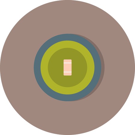 Vector Cricket Ground Iconのイラスト素材