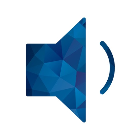 Vector Low Volume Iconのイラスト素材