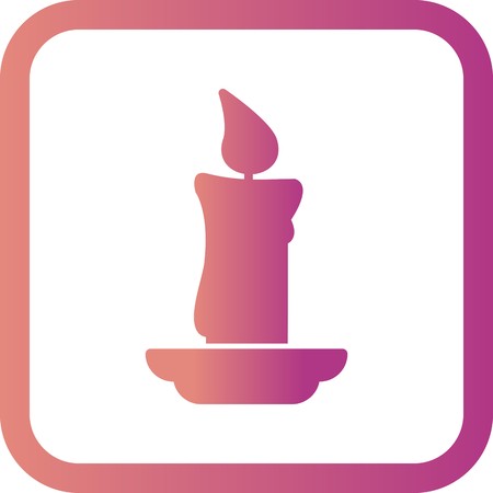 Vector Candle Iconのイラスト素材
