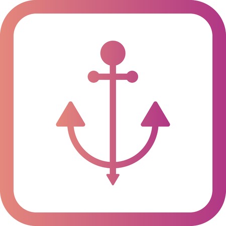 Vector Anchor Iconのイラスト素材