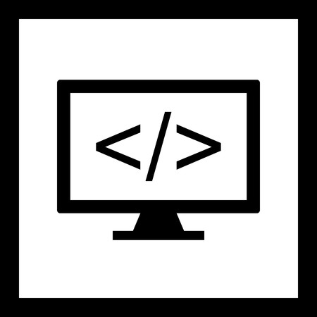 Vector Programming Iconのイラスト素材