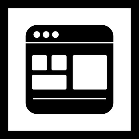 Vector Template Iconのイラスト素材