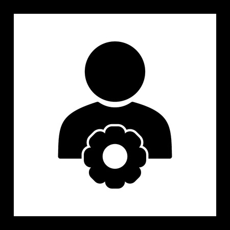 Vector User Management Iconのイラスト素材
