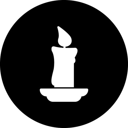 Vector Candle Iconのイラスト素材
