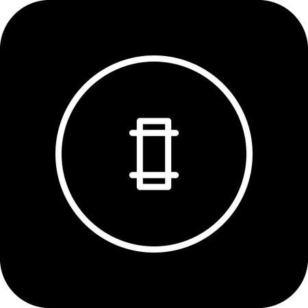 Vector Cricket Ground Iconのイラスト素材