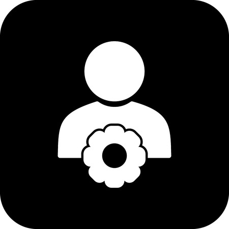 Vector User Management Iconのイラスト素材