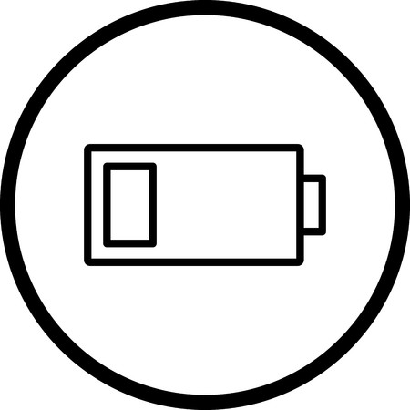 Vector Low Battery Iconのイラスト素材