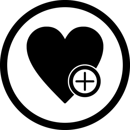 Vector Add To favorite Iconのイラスト素材