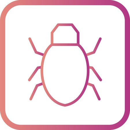 Vector Bug Iconのイラスト素材