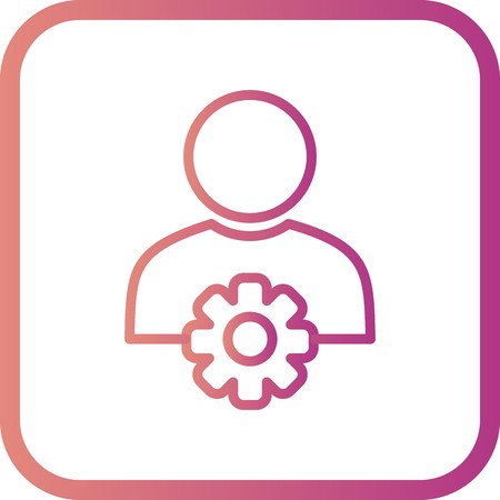 Vector User Management Iconのイラスト素材