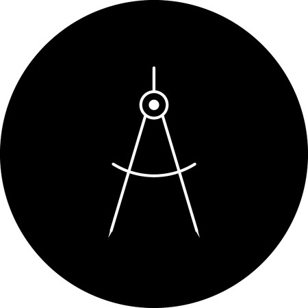 Vector Divider Iconのイラスト素材