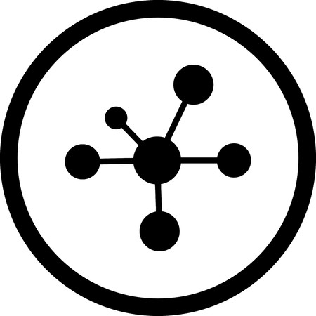 Vector Electron Iconのイラスト素材