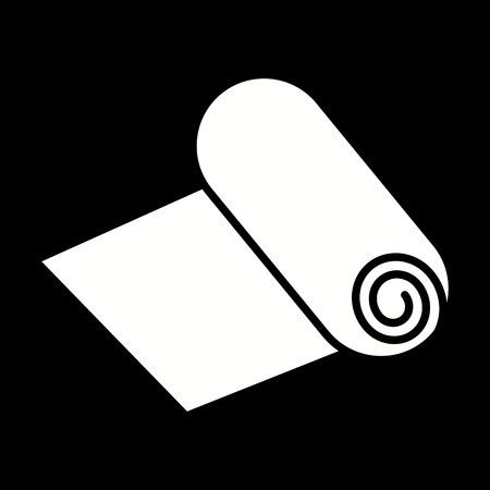 Vector Paper Roll Iconのイラスト素材
