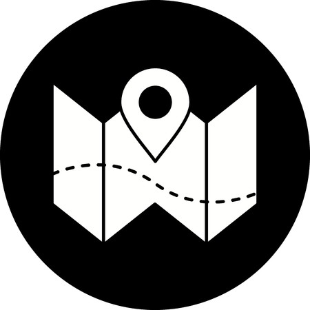 Vector Plan map Iconのイラスト素材