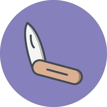 Vector Knife Iconのイラスト素材
