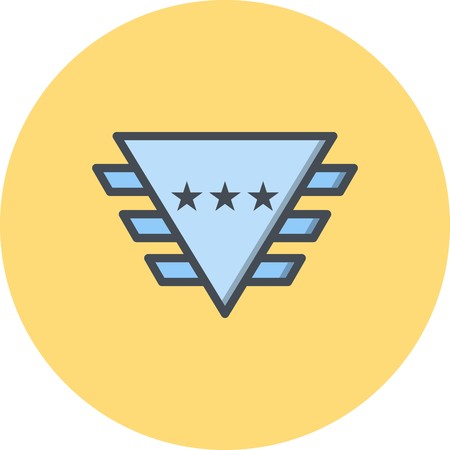 Vector Badge Iconのイラスト素材