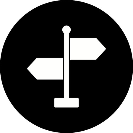 Vector Direction Iconのイラスト素材