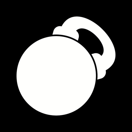 Vector Kettlebell Iconのイラスト素材