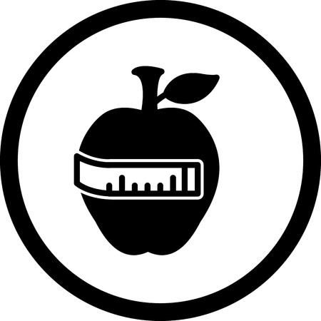 Vector Diet Iconのイラスト素材